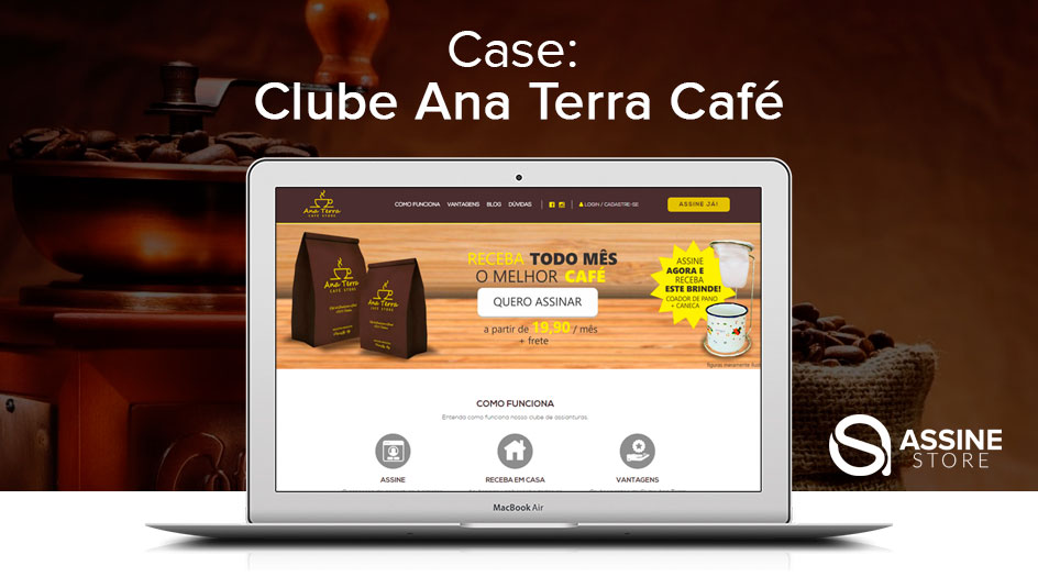 Clube de Assinatura de Café Gourmet Ana Terra Café