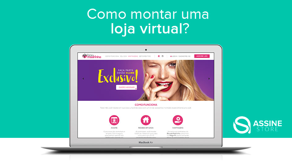 Como montar uma loja virtual?